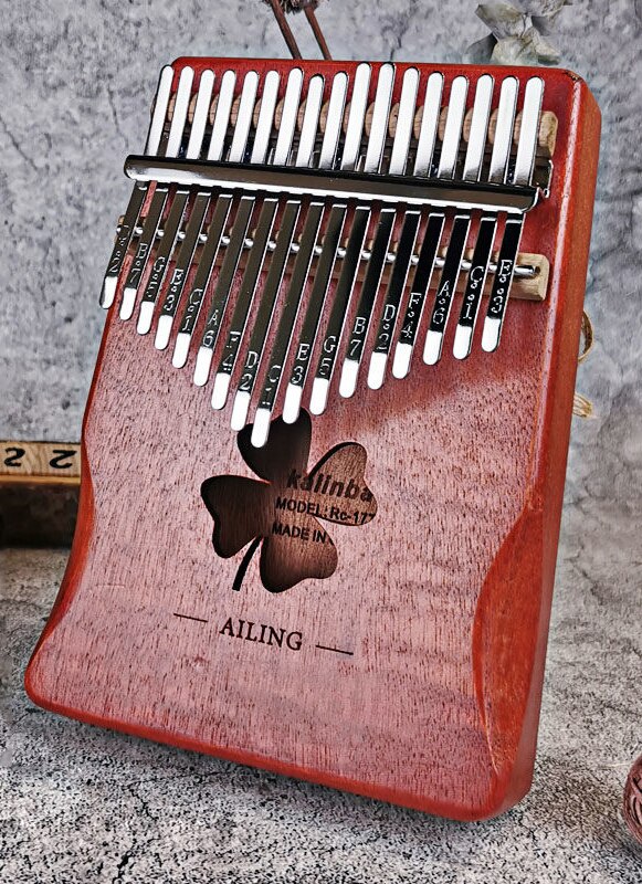 Thumb Piano 17-tone Kalimba Beginner Introduction KAlimaba Finger Piano Portable Instrument Best and Good Sound: A-1