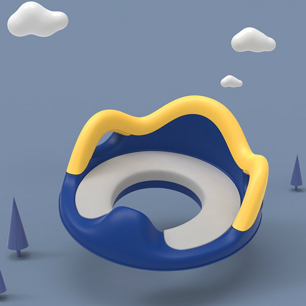 Boys Girls Easy Install Portable Cushion For Toilet Kids With Handle Toddlers Baby Multifunction Potty Training Seat Universal