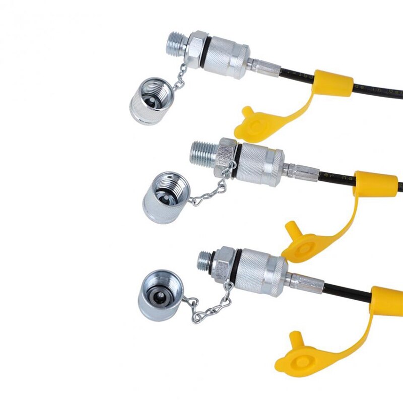 Hydraulic Pressure Guage Excavator Hydraulic Pressure Test Kit With Testing Hose Coupling And Gauge Tools