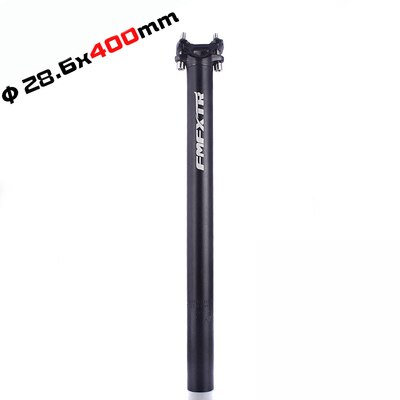 Fiets Zadelpen 400Mm Mtb Cycling Road Mountainbike Zadelpen Buis 27.2Mm/30.9Mm/31.6Mm aluminium Legering Fiets Zadelpen: Black 28.6