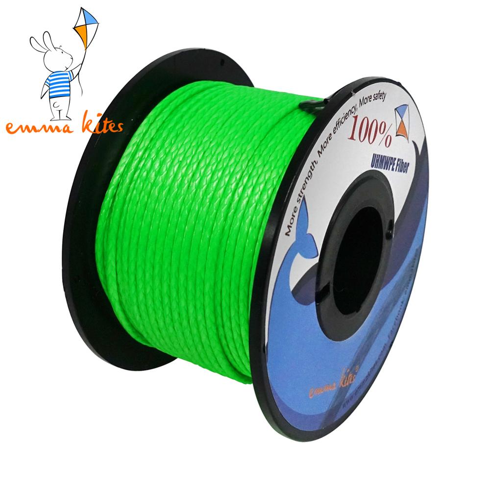 100lb - 1000lb Green Braid UHMWPE Line Kite String for Fishing Kite Flying Outdoor Camping Tent Cord