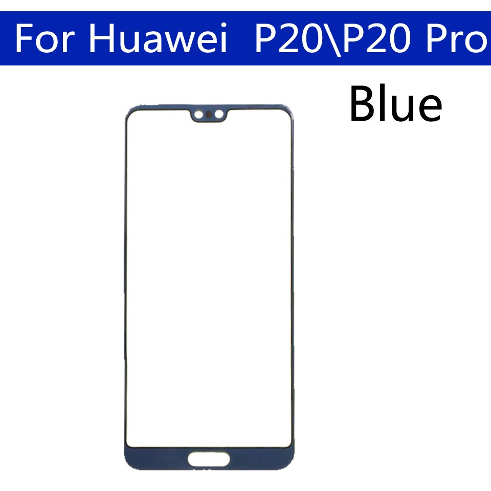 For Huawei P20 P20Pro Touch Screen Sensor LCD Display Digitizer Front outer Glass For P20 Pro P20 Plus Touchscreen Replacement