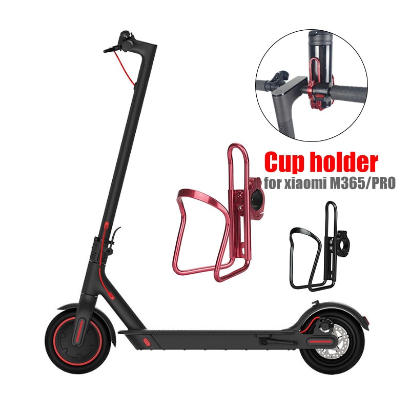 Soporte de copa de agua de aluminio para Xiaomi Mijia M365 M365Pro Scooter Eléctrico Ninebot ES1 ES2 ES4 botella de bicicleta Dualtron