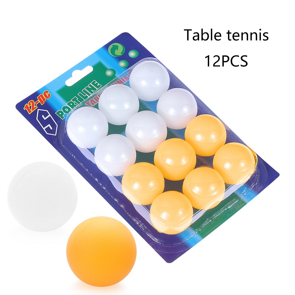 12 Stks/set Tafeltennis Ping Pong Concurrentie Ballen Oranje & Wit Training Bal Duurzaam Sport Tool