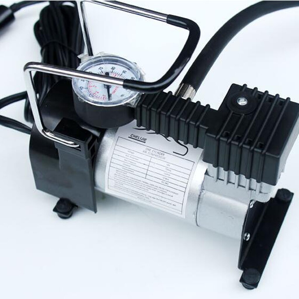 12V Car High Pressure Electric Pump Air Compressor Portable Tire Inflator