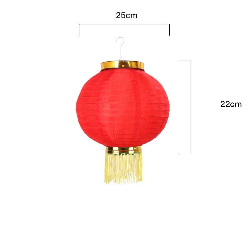 2pcs Chinese Red Lanterns Red Flocking Cloth Lantern 10inch Year Chinese Spring Festival Decor Lantern Chinese Wedding Decor