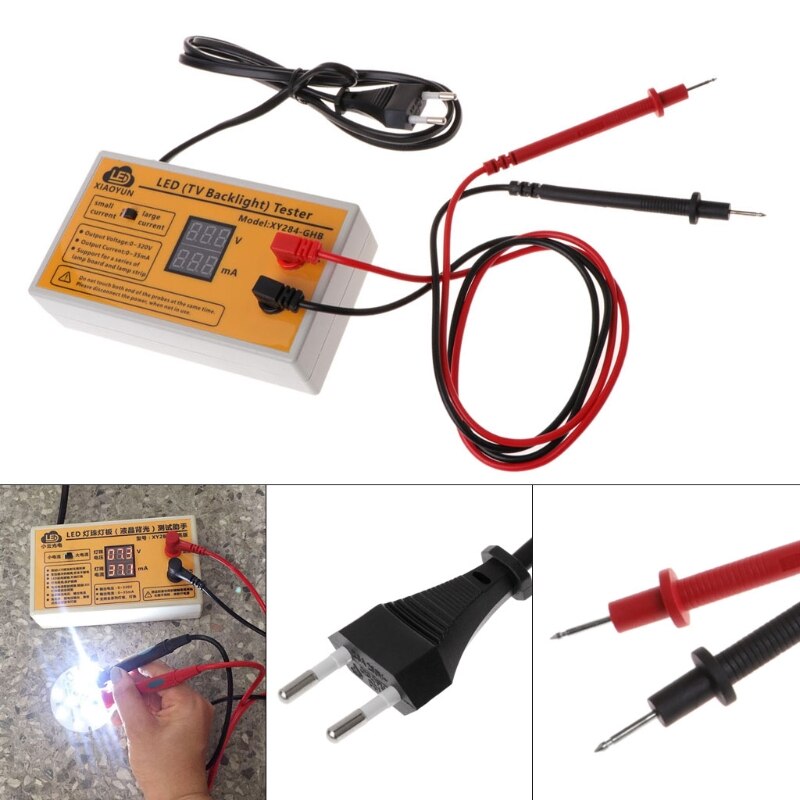 Probador de retroiluminación LED TV de salida de 0-320V tiras LED multiusos Herramienta de prueba de cuentas w-store D21_E