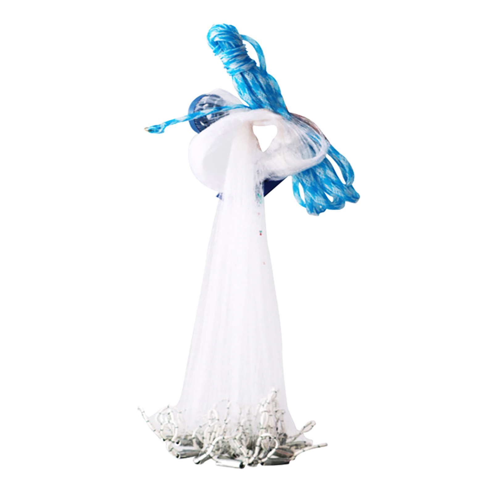 American Style Bait Trap Throw Fishing Net Practical Outdoor Large Cast Mesh High Strength No Tangling Wear Resistant Portable: 240