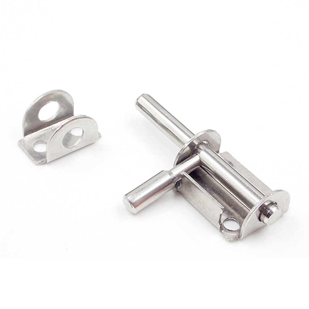 Latch Stainless Steel Door Latch Door Lock Security Door Latch Thickening Bathroom Wooden Door Latch Door Pin