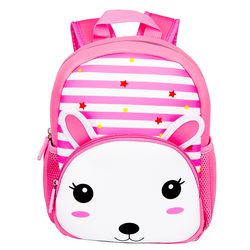 Meisjes Jongens School Rugzakken Leuke Kids Peuter Dier Rugzak Baby Baby Schooltassen Tas Kleine Mini Kinderen Peuter Rugzak: Pink rabbit