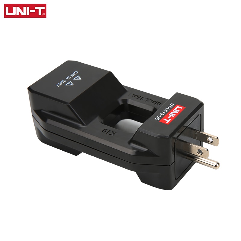 UNI-T AC Line Splitter 3 Pin 15A US Plug For Digital Clamp Meter Load 15A Measuring AC Operating Current of Electrical Device