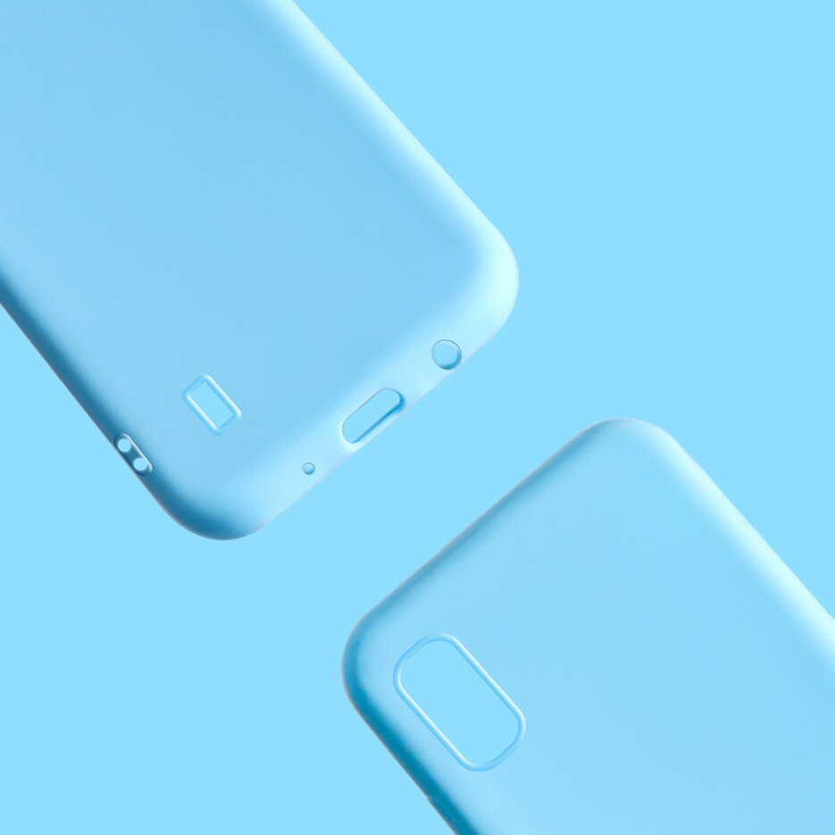 Schutzhülle für samsung Galaxis  a10 sm -a105f, weiches silikon, niedliche, bonbonfarbene handyhülle für samsung  a10 a 10 a105f, rückseite