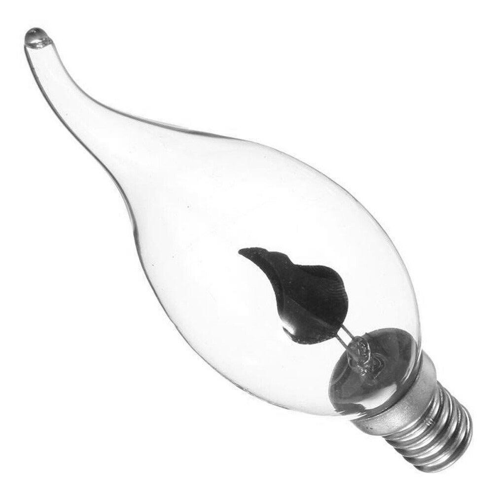 1pc LED FLICKER Fire Flame Candle Effect Burning Light Bulb Xmas Decor Lamp Home Decoration
