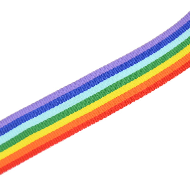 3m rayas del arco iris cinta para prenda de decoración para costura para manualidades DIY accesorios para el cabello tela suministros de correa materiales