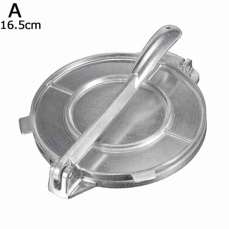 1 ud. Tortillas multiusos prensa pesada aluminio plegable Pie prensa herramientas para tartas utensilios para hornear dispositivos de cocina Accesorios: A