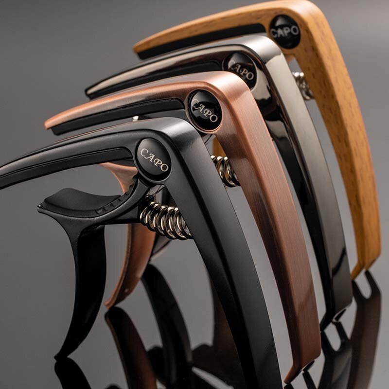 Capodastre de guitare électrique acoustique en métal de , accessoire en alliage de Zinc, mandoline, Ukulele