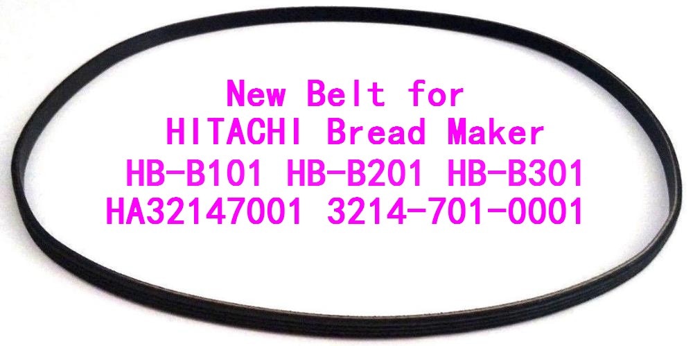 Belt for HITACHI Bread Maker HB-B101 HB-B201 HB-B301(Belt# HA32147001 3214-701-0001)