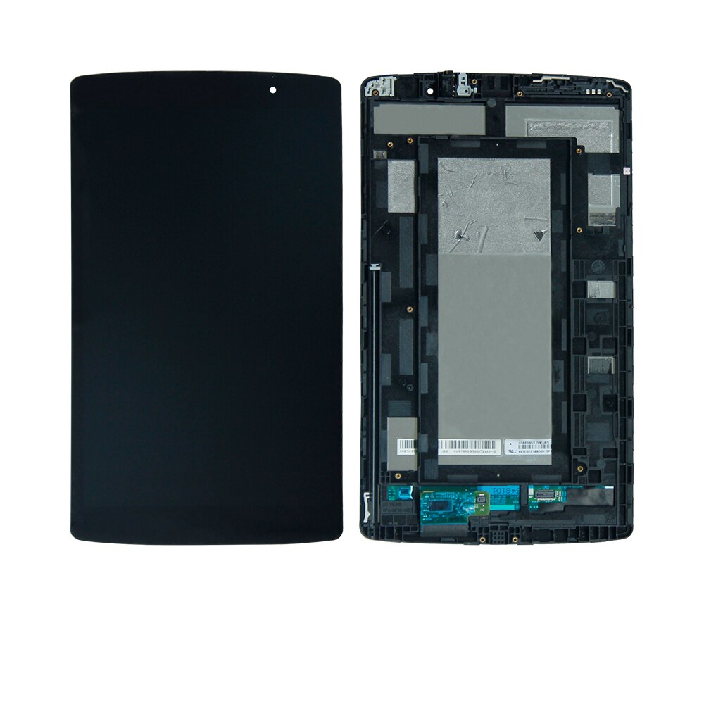 @ Per LG G PAD VK815 VK-815 LTE di Verizon Touch Screen Digitizer Display Lcd Assembly Cornice di Ricambio