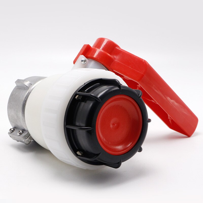 1000L Water IBC Tank Container Inlet 80mm 75mm 62mm To Outlet Male 2Inch DN50 A Ball Valve