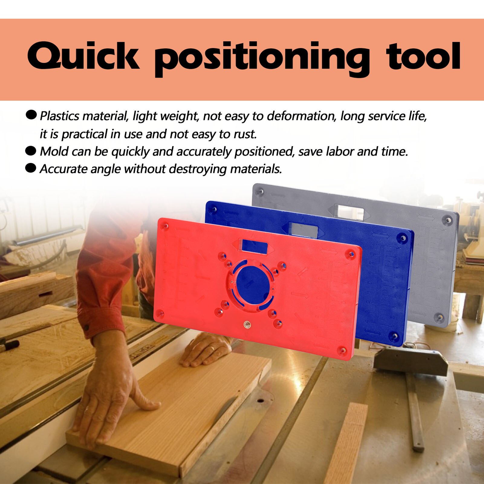 Routerouter Table Plate Trimming Machine Engraving Router Board Engraving Flip Board Router Table Insert Board workbench