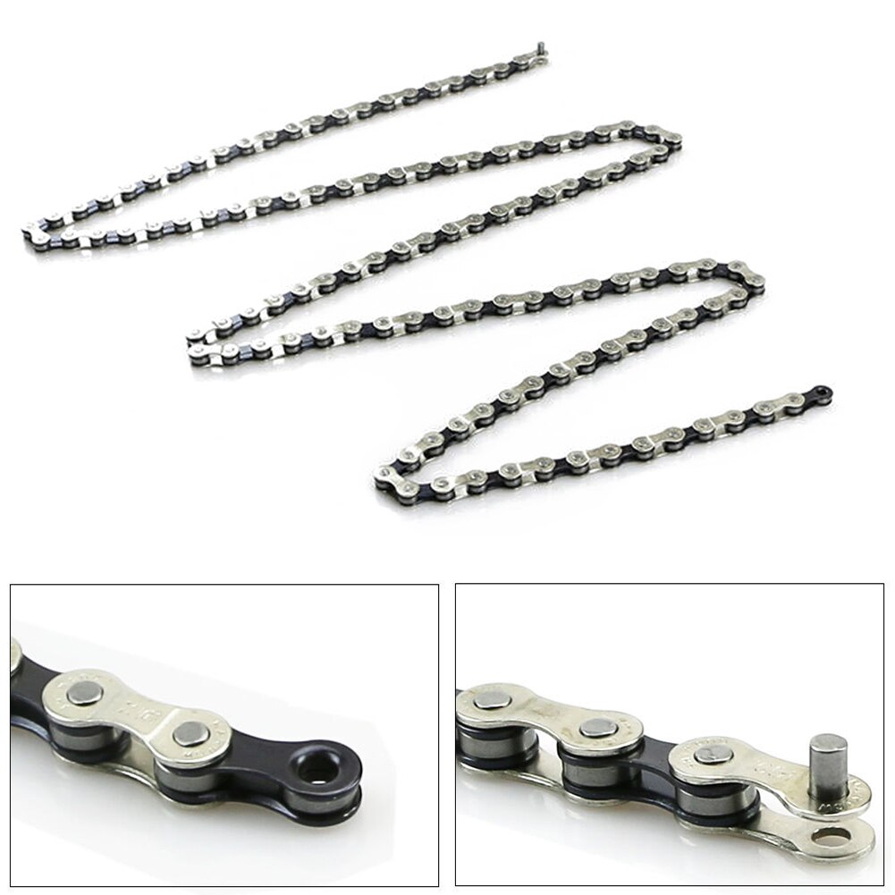 For Road Bike Bicycle Bicycle Chain Silver With 116 Outdoor Compatibility IG51 Portable For 18/21/24 Speed Bicycle