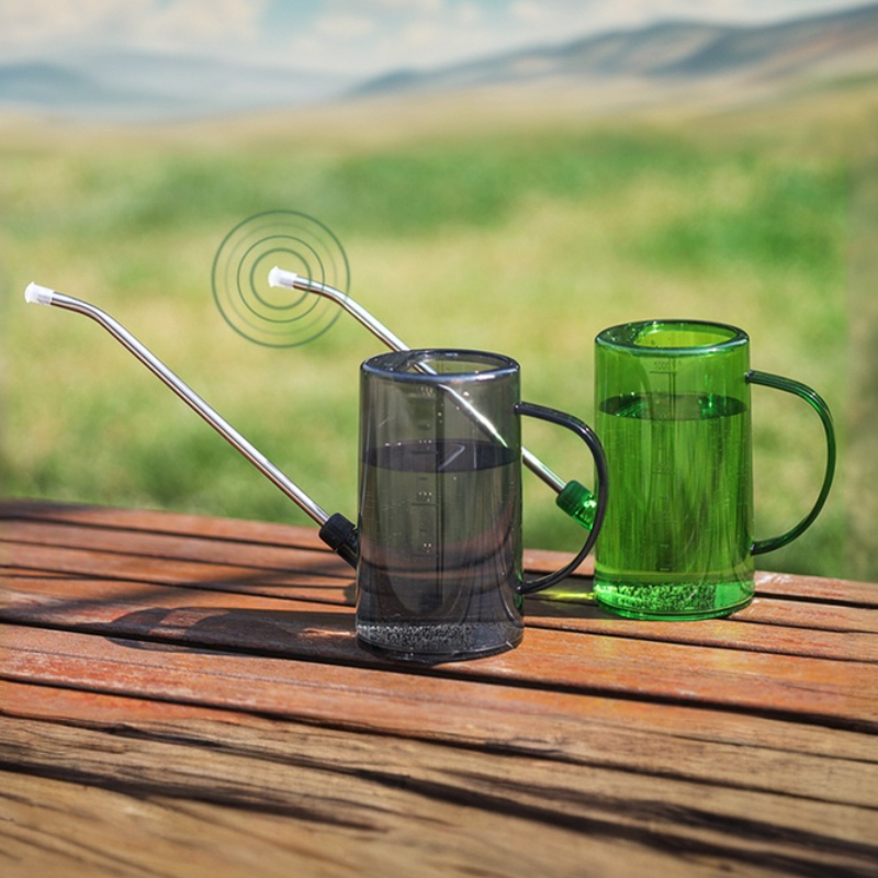 1/1.5/2L Lange Mond Gieter Huishoudelijke Transparante Gieter Tuin Gieter Tool Grote Capaciteit Plant Gieter