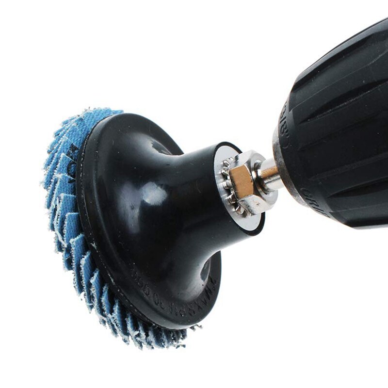 30 PCS 2 Inch Quick Change Flap Disc 40/80/120 Grit Roloc Flap Discs Sanding Disc for Angle Grinder