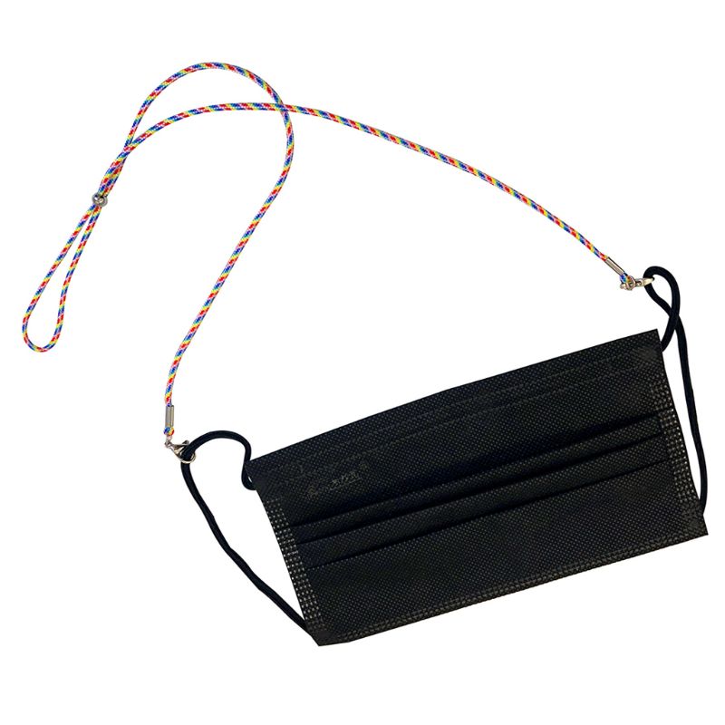 10Pcs Verstelbare Lengte Gezichtsmasker Lanyard Handige Handige Veiligheid Masker Holder Hanger Comfortabel Rond De Hals Facemask