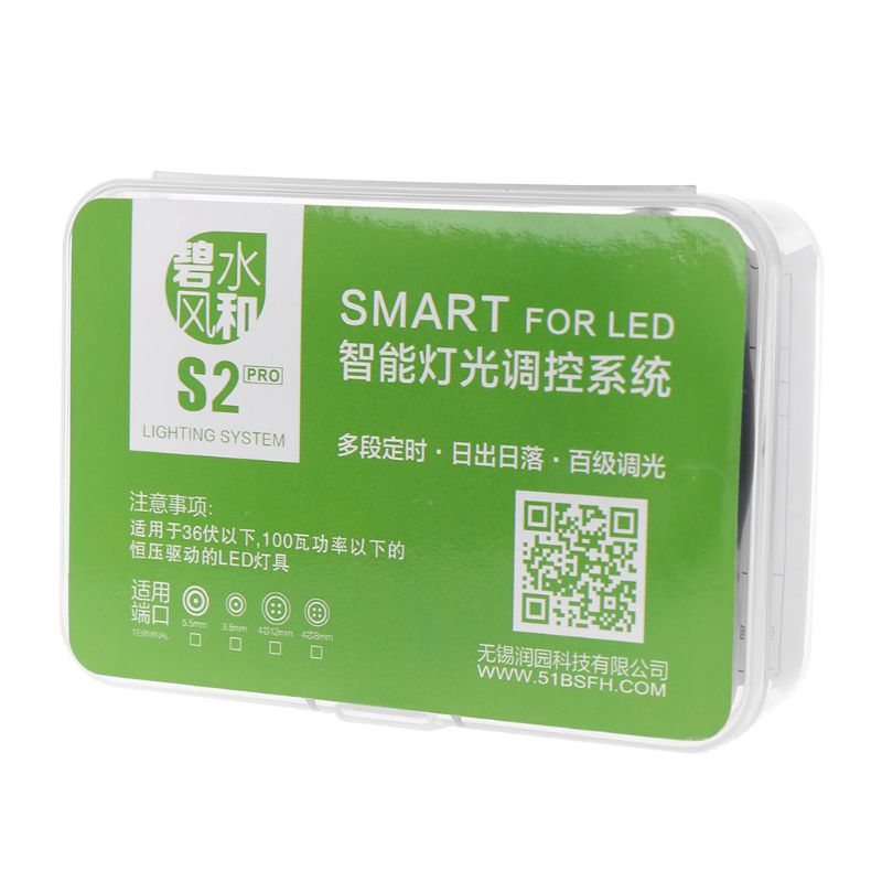 Regulador de intensidad de luz LED para acuario, modulador de sincronización inteligente, sistema de atenuación para pecera