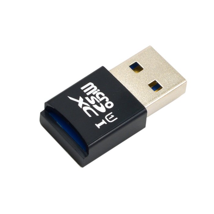 Cablecc Mini Size 5Gbps Super Speed USB 3.0 to Micro SD SDXC TF Card Reader Adapter