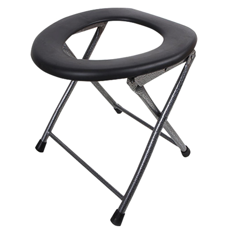 Portable Folding Toilet Outdoor Camping Travel Toilet: Default Title