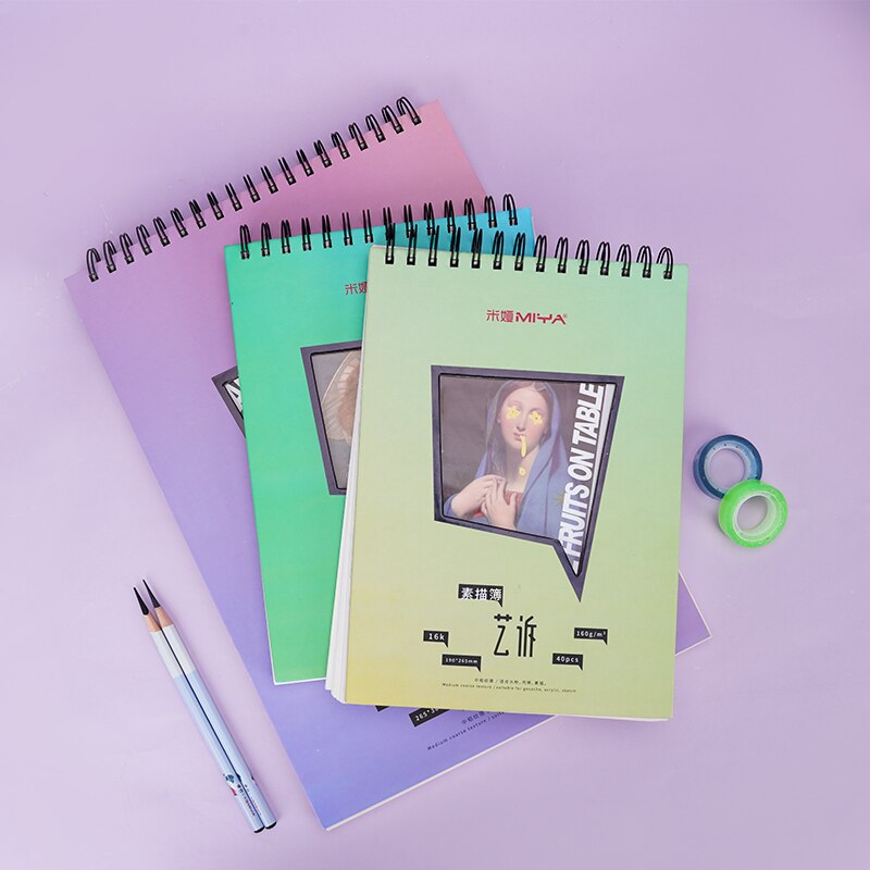 HIMI MIYA Sketch Book 8K/16K Super Sketch Paper for kids,artist