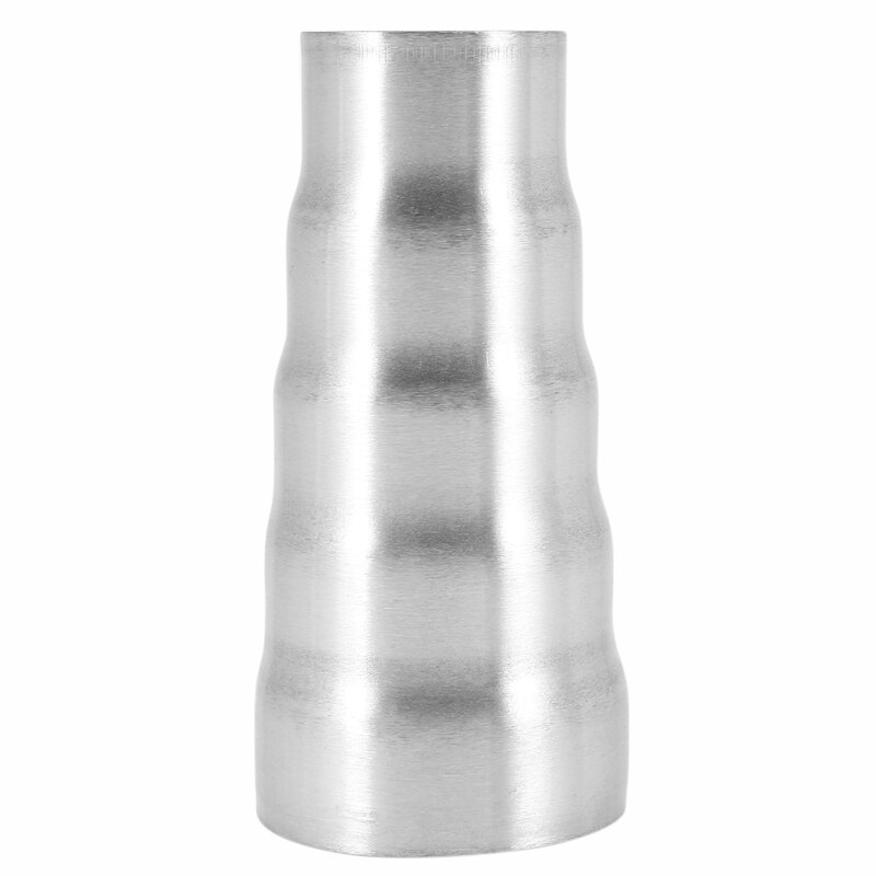 Car Stainless Steel Exhaust Adapter 5 Step Reducer Adapter Connector Pipe Cone 5 Step Universal Reducer