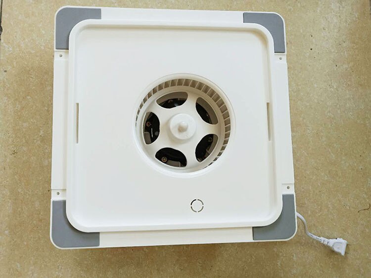 Geïntegreerde Plafond Stille Koper Ventilator Keuken Badkamer 30Cm Aluminium Gesp Plafond Ventilator Ventilator