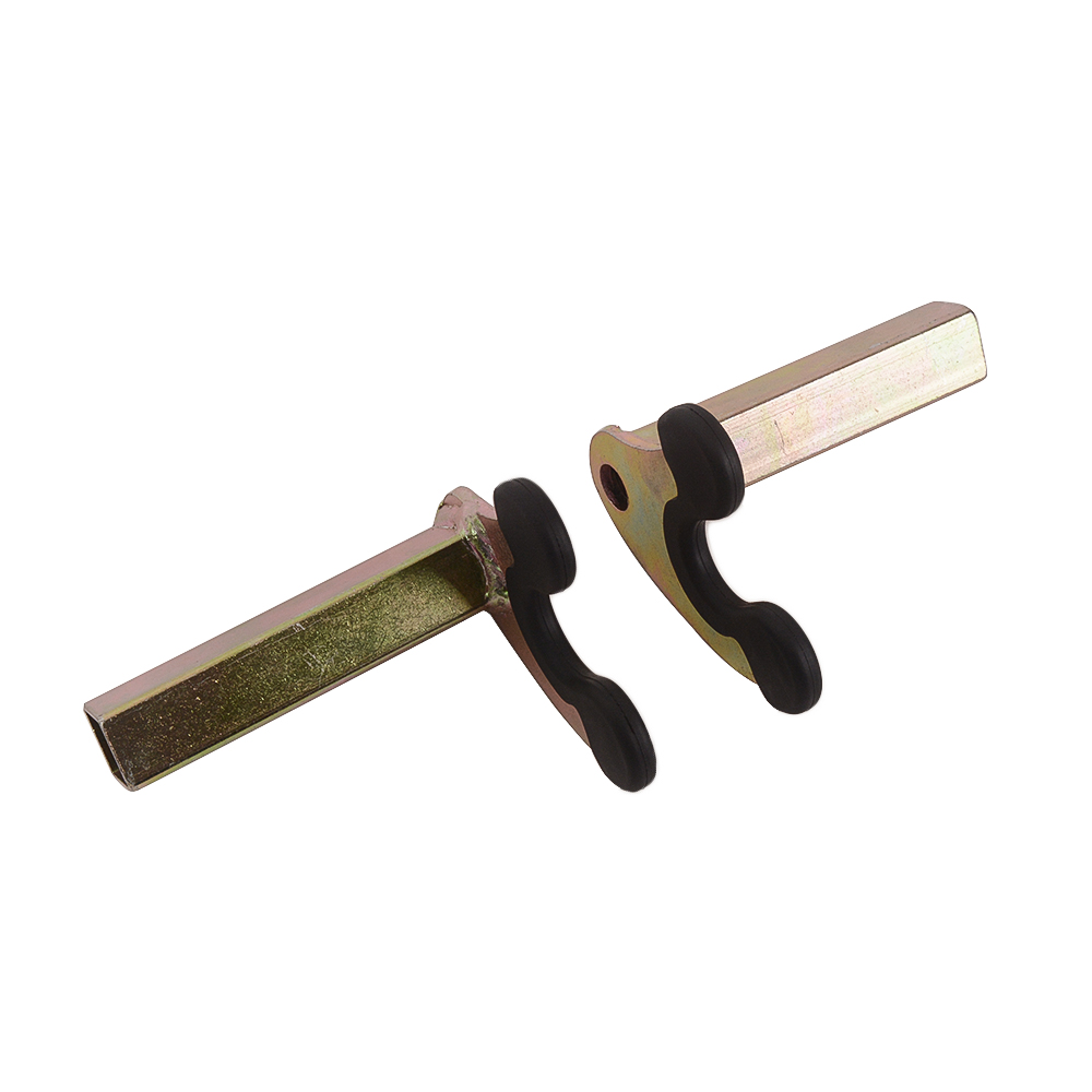 Oldbones 2 pçs motocicleta bicicleta stands roda suporte quadro braço oscilante elevador tripé ganchos gancho garfo u-estilo com borracha