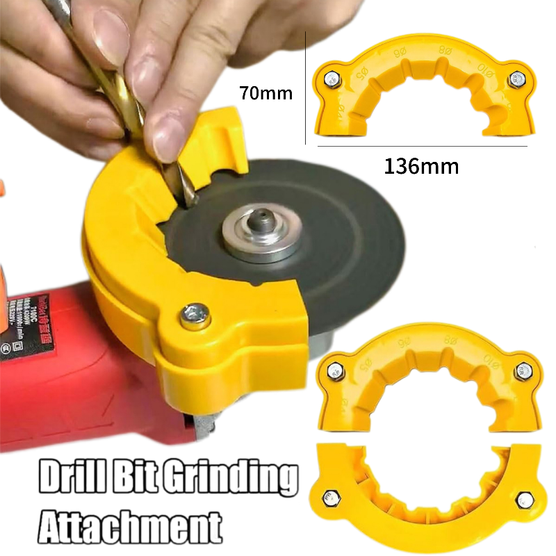 Herramienta de taladro de afilado, producto, utilidades de alto rendimiento, amoladora angular de 125mm, piezas de herramientas alimentadas para brocas de 2-13mm,: Granate