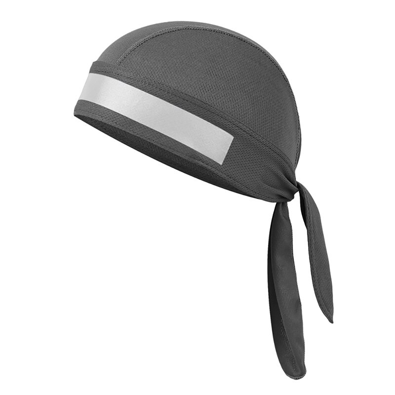 Quick Dry Pure Fietsen Cap Hoofd Sjaal Zomer Mannen Reflecterende Running Riding Bandana Hoofddoek Ciclismo Piraat Hoed Kap Hoofdband: H