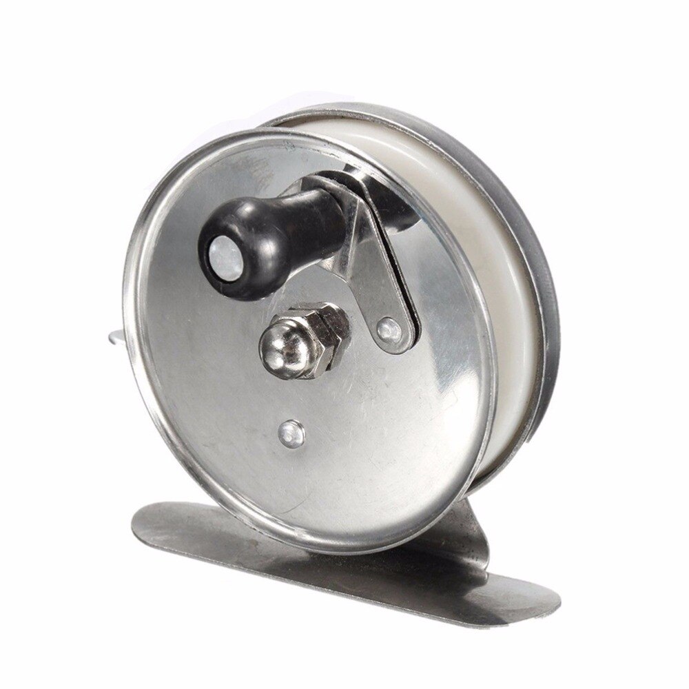 1Pcs Aluminum Alloy High Speed Saltwater Sea Ice Simple Fishing Spinning Gear Cheap Hand Wheel Fishing Reels
