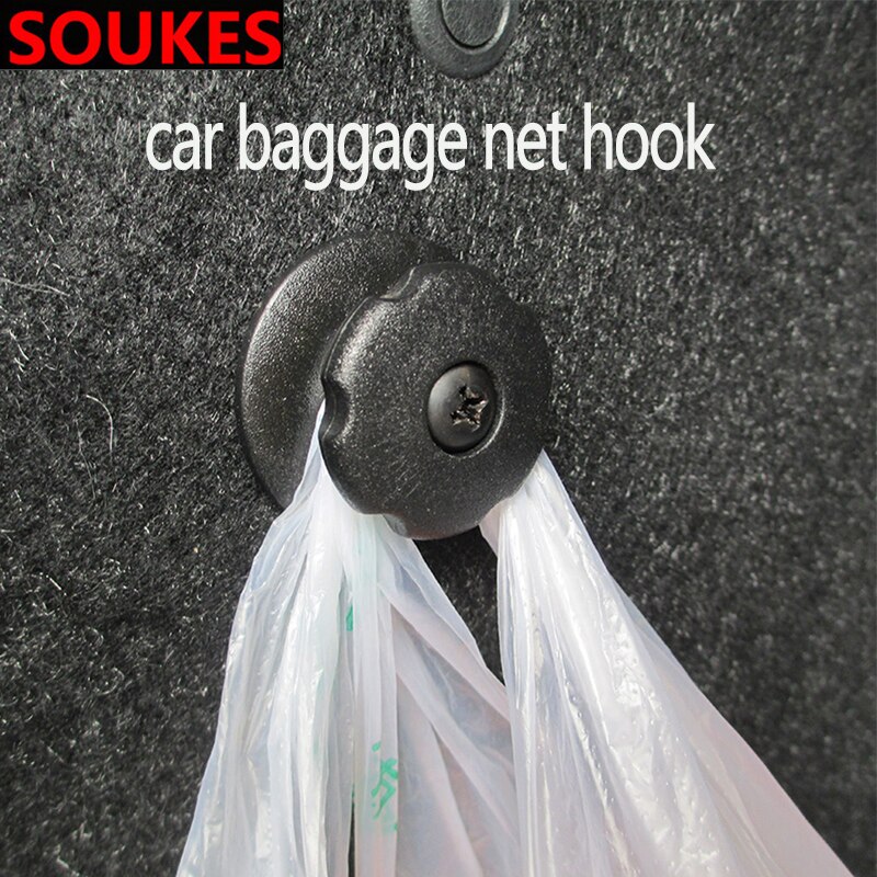 Filet de rangement de bagages, crochet à vis pour accessoires de coffre de voiture, pour BMW E46 E90 E60 E39 E36 F30 F10 F20 X5 E53 E70 E30 M E87 G30 E34 E92 E91