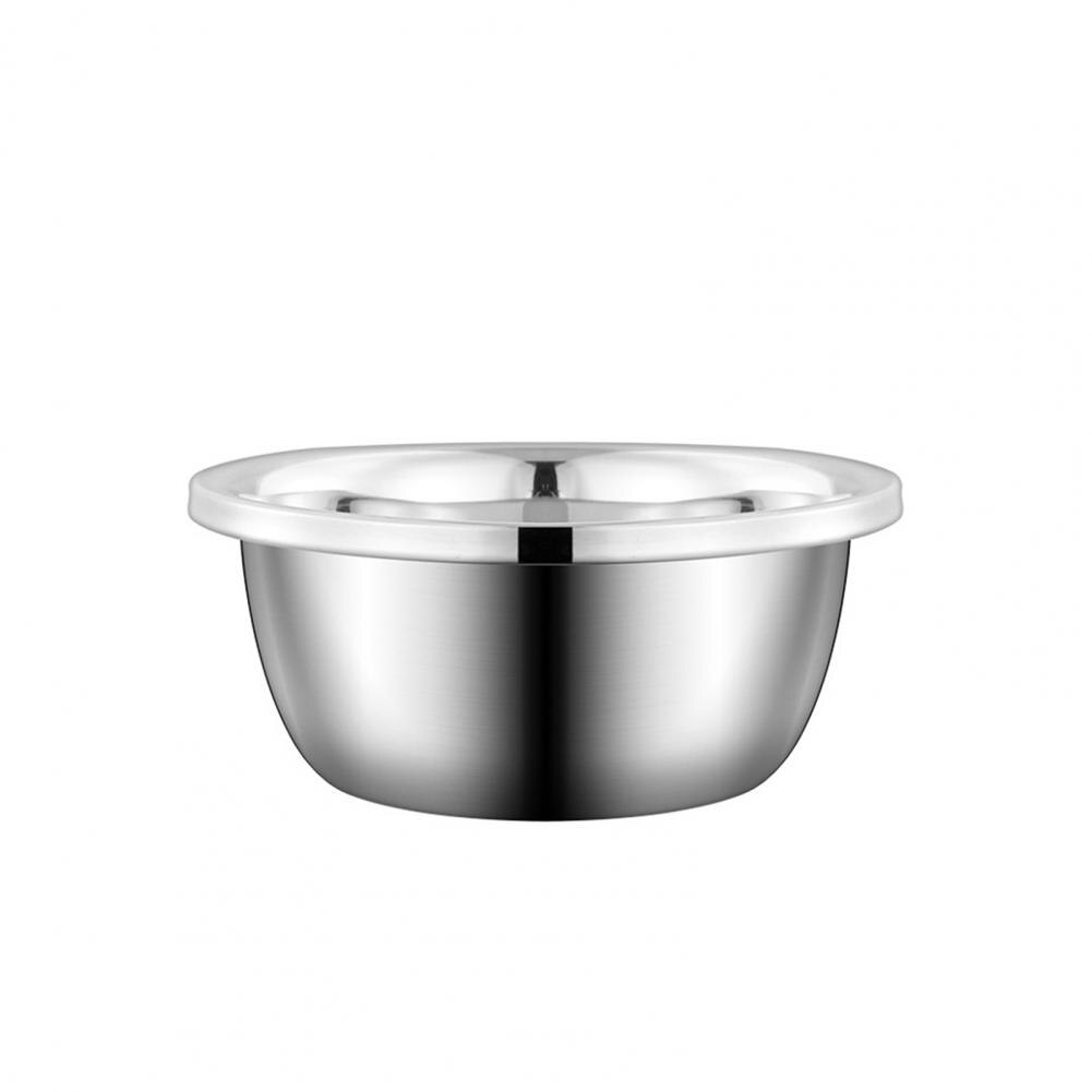 Kitchen Basin Waterproof Heavy Duty Stainless Steel Kitchen Stainless Steel Basin for Egg Soup Food Pots: 1