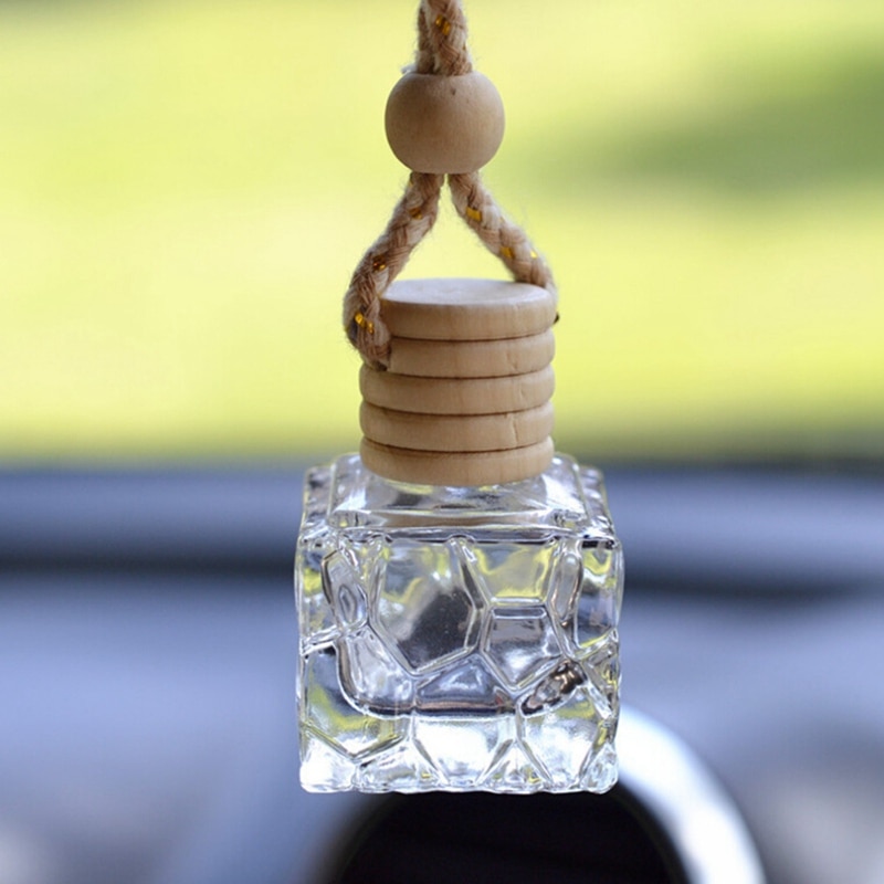 Glas Klare Nachfüllbar Auto Duft Parfüm Lufterfris – Grandado