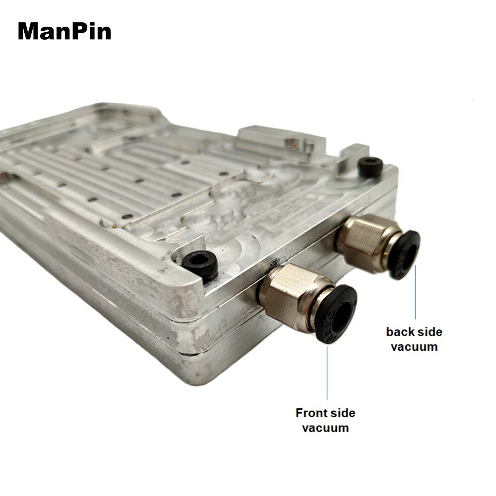 2in1 Lijm Verwijder Lcd-scherm Uitlijning Mal Voor Iphone X Xs Max 11Pro Max Polarisator Cleaning Oca Vacuüm Mould Telefoon reparatie Tools