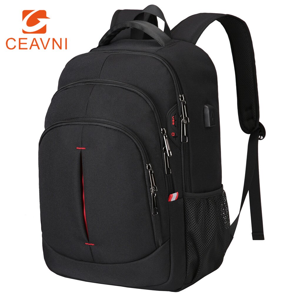 Herren-laptop-rucksäcke (15.6 zoll), diebstahlsicher, ideal für schule, reisen und rucksackreisen, wasserdicht, für laptops