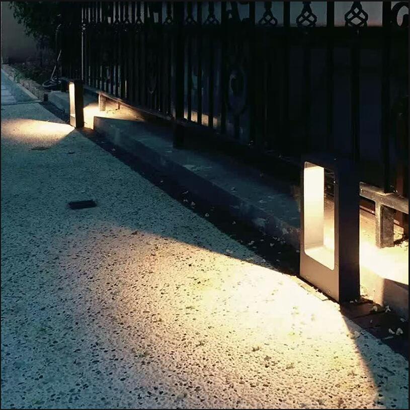 10W LED Rasen Licht Ich bin Freien Wasserdichte Aluminium Rasen Licht Landschaft Gemeinschaft Garten Hof Villa Grünland Straße Lichter SNYKA