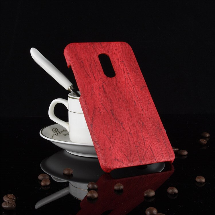 Per Xiaomi Redmi Note 4 Caso 5.5 pollice In Legno PU Cuoio grano mobile shell fondina Per Xiaomi Redmi Nota 4/Note 4X telefono caso: For Redmi Note 4X / Dark red