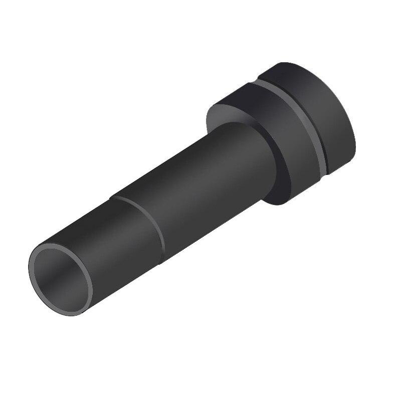 Factory DIY 3.5MM Jack Tail Clamps Plug 4mm Series 3.5mm Tail Hole Protective Filling Sleeve Tail Repair Applicable: 20x Black