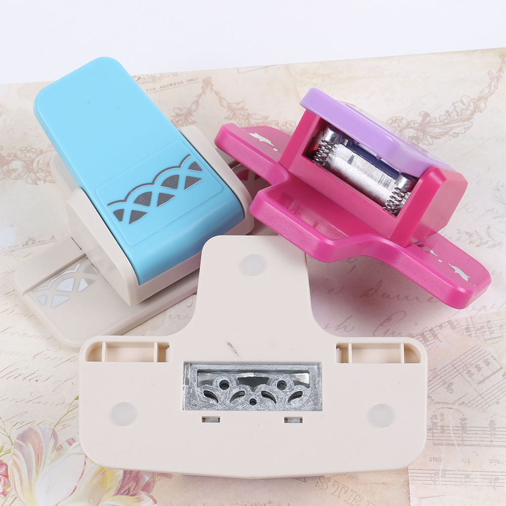 Bloemen Lace Edge Brailledrukkers Perforator Embossing Apparaat Tool Voor Papier Scrapbooking Card Kind Kids Diy Ambachten