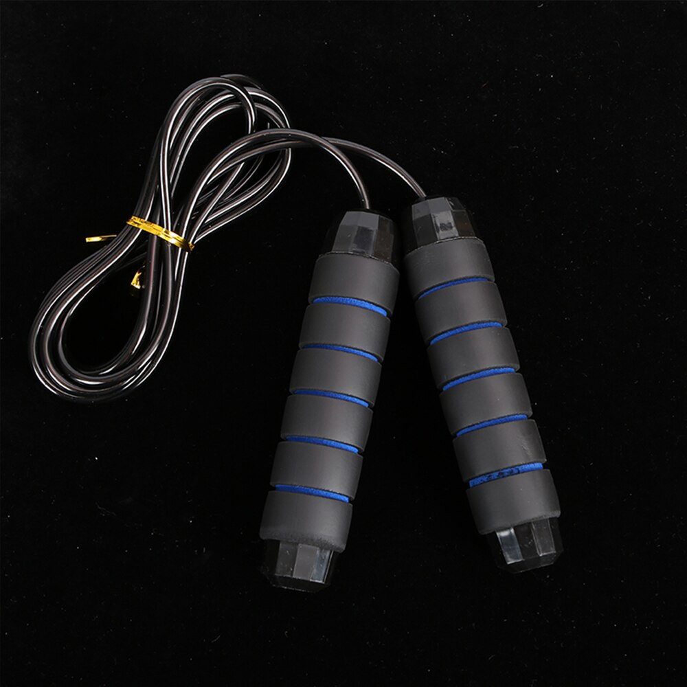 Corda de salto com corda de salto de alta velocidade pesada corda corda comba crossfit para saltar skakanka sportowa velocidade corda crossfit: 170G blueSteel wire