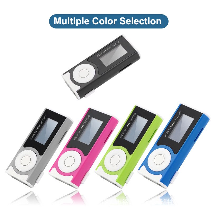 Mini Sport Leuke Mp3 Speler Draagbare Met Zaklamp Ondersteuning Muziek Mp3 Speler