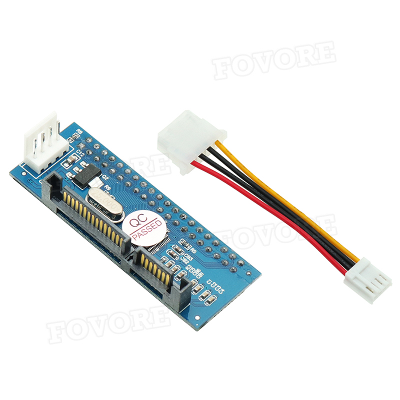 IDE zu SATA Adapter 40Stift 3,5'' IDE HDD SSD SATA Adapter Konverter Karte für DVD Laufwerk 3,5 Zoll Festplatte